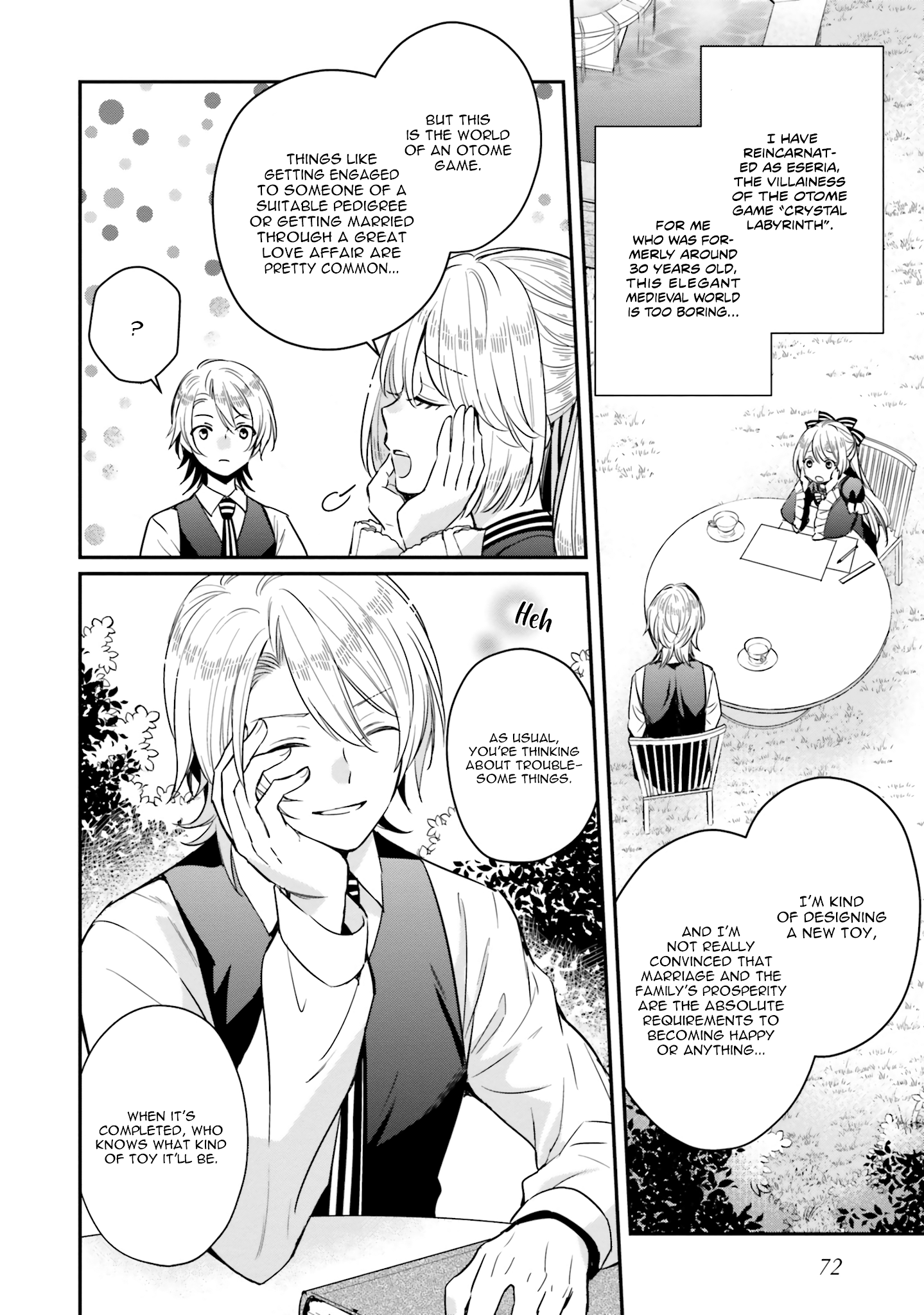 Lazy Sigh Of The Villainous Daughter chapter 3 - page 2