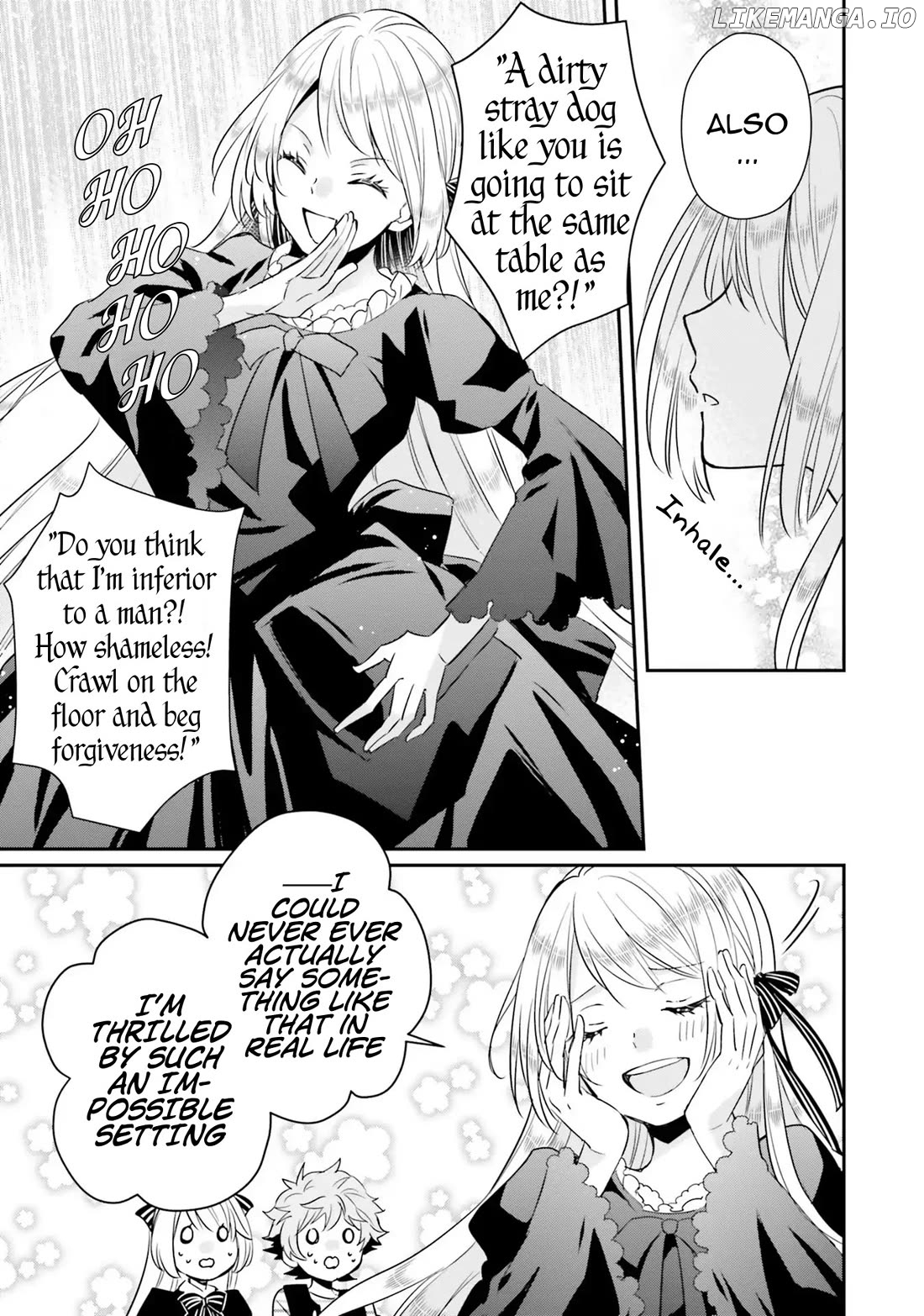 Lazy Sigh Of The Villainous Daughter chapter 4 - page 5