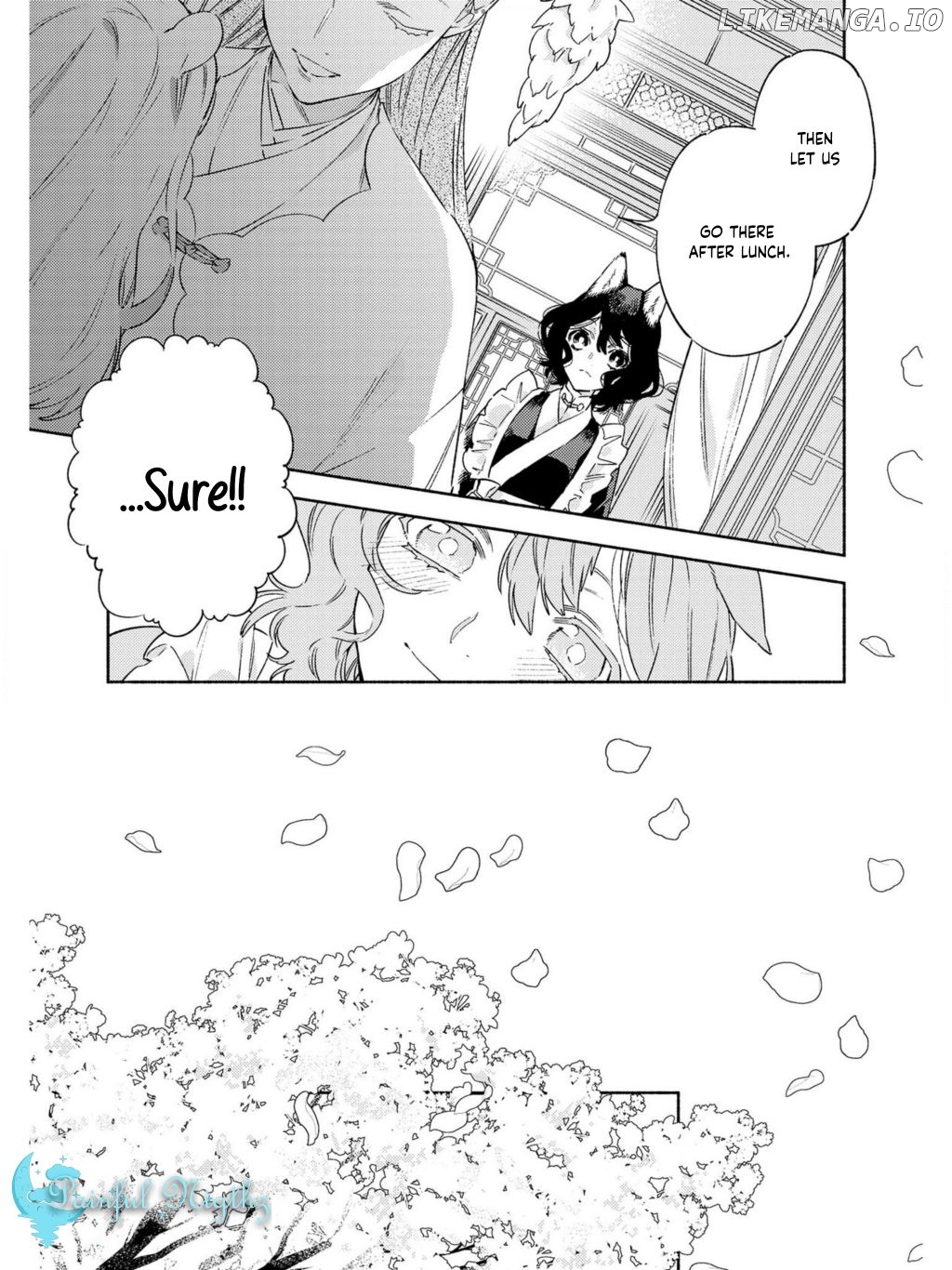 Ryuuou Heika no Gekirin-sama ~Hon Suki Nezumi Himedesuga, Naze ka Ryuuou no Saiai ni Narimashita~ (Official) chapter 4.1 - page 22