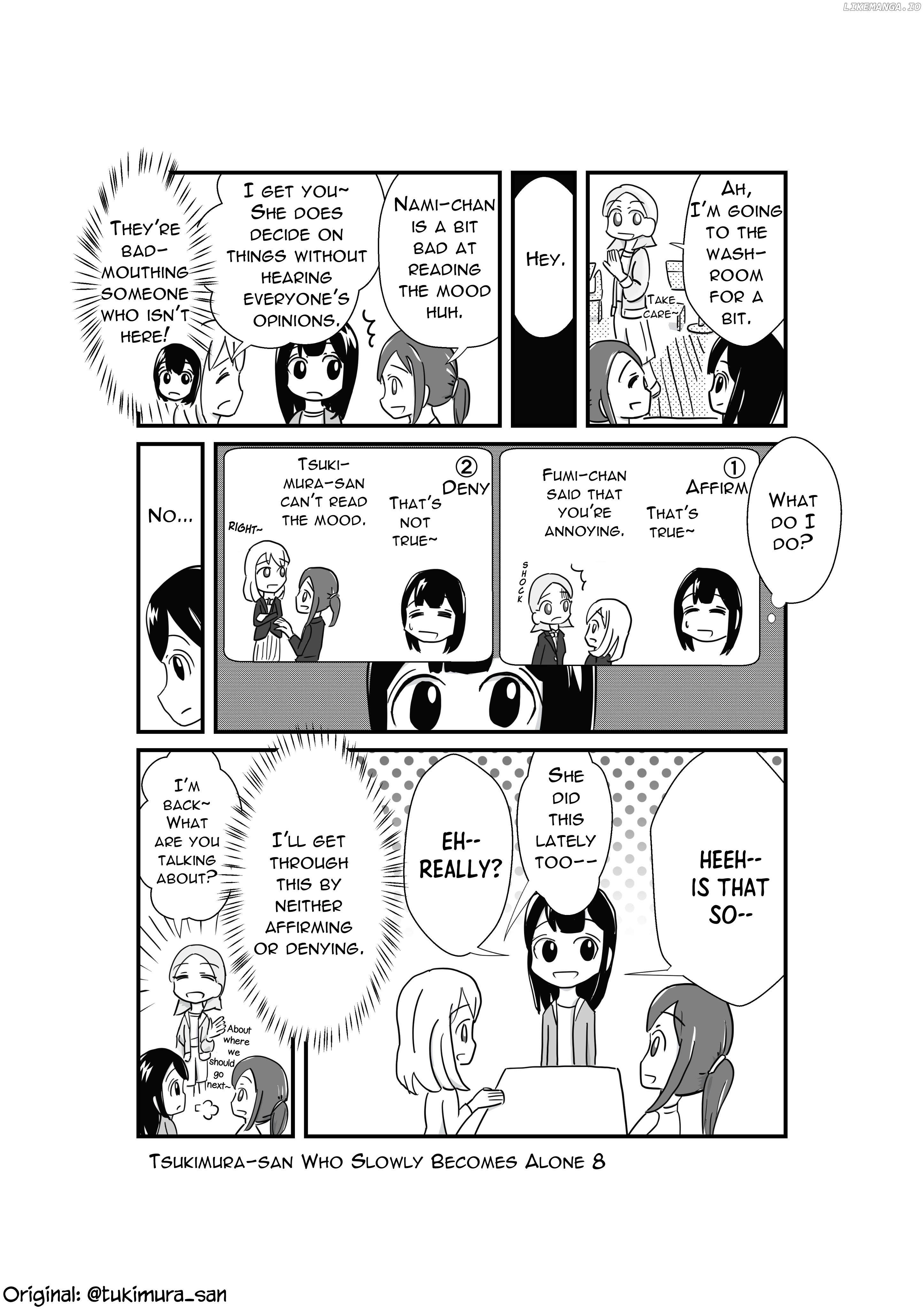 Tsukimura-san wa Hitori ga Ii chapter 31 - page 2