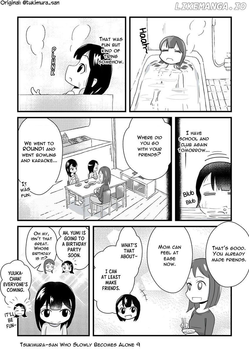 Tsukimura-san wa Hitori ga Ii chapter 34 - page 2