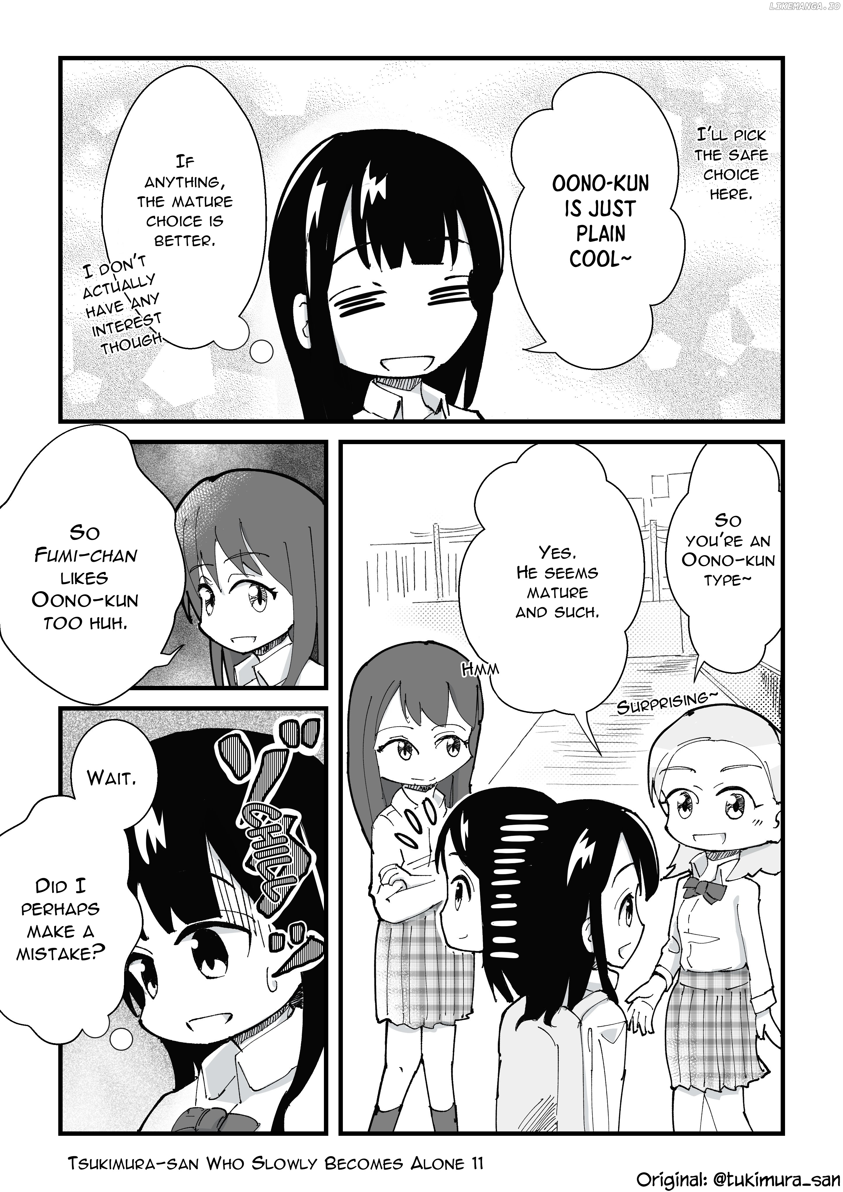 Tsukimura-san wa Hitori ga Ii chapter 39 - page 5