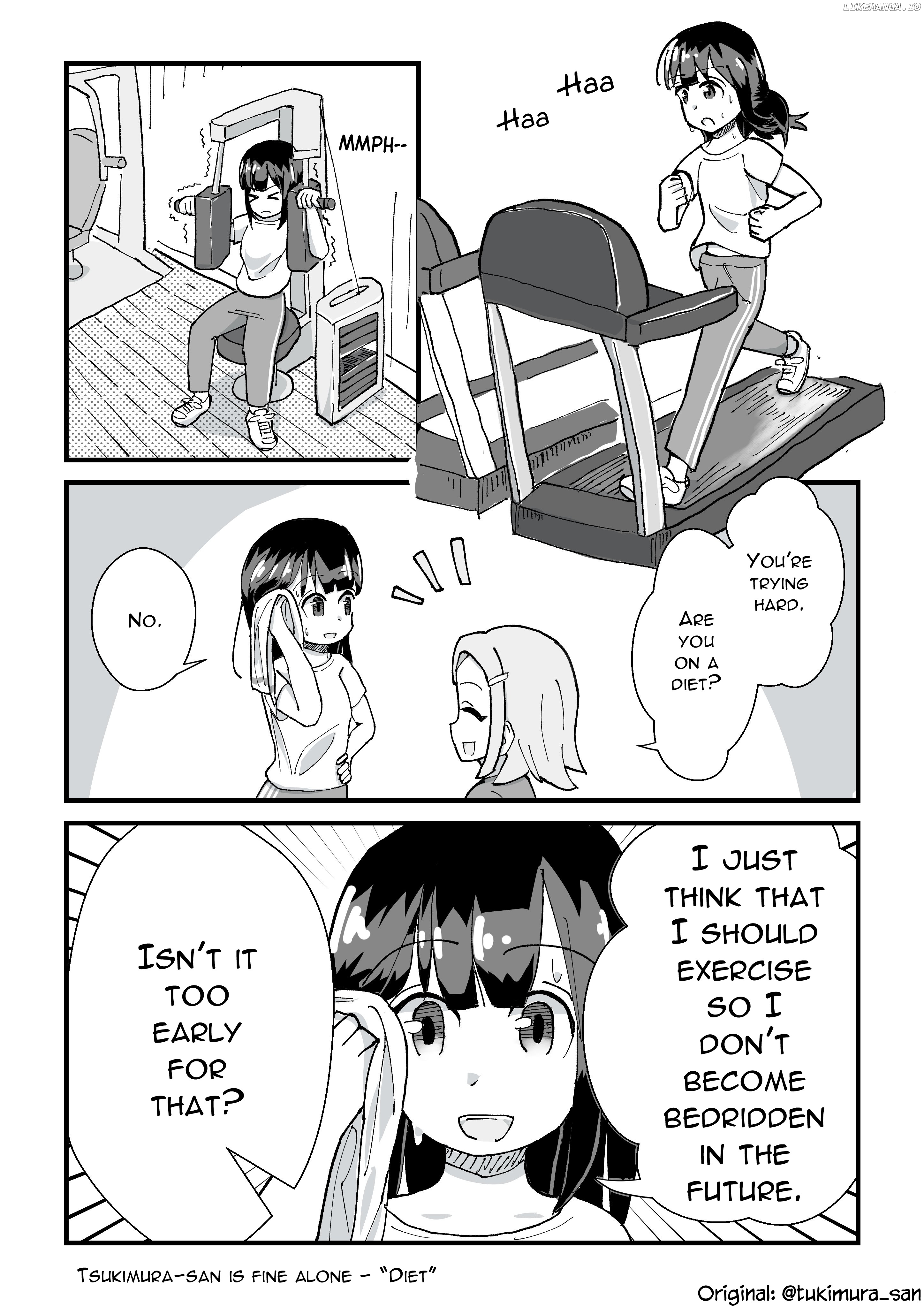 Tsukimura-san wa Hitori ga Ii chapter 41 - page 1