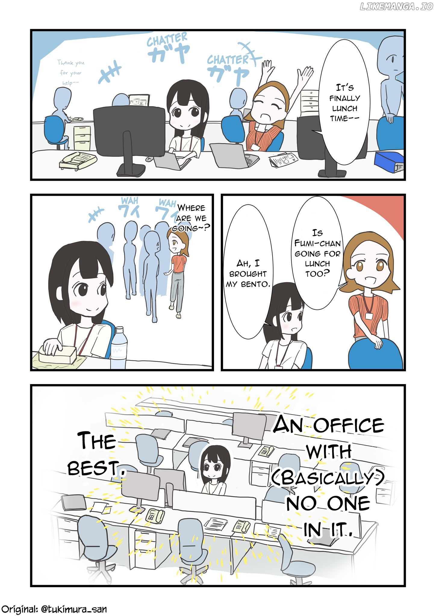Tsukimura-san wa Hitori ga Ii chapter 7 - page 1