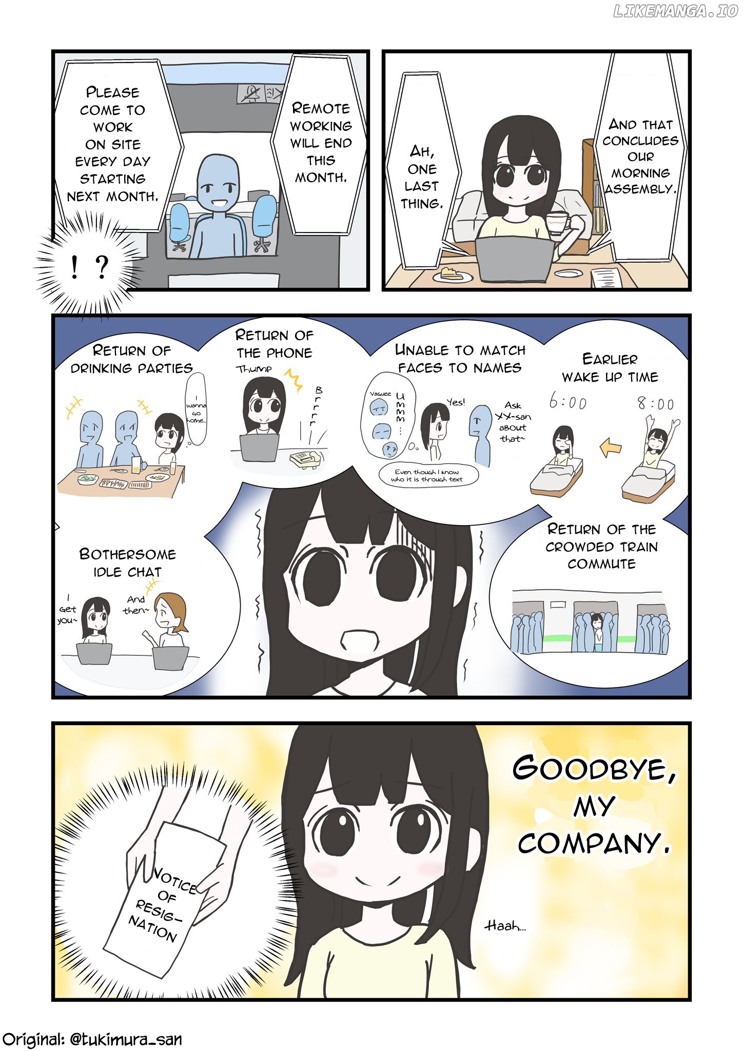 Tsukimura-san wa Hitori ga Ii chapter 10 - page 1