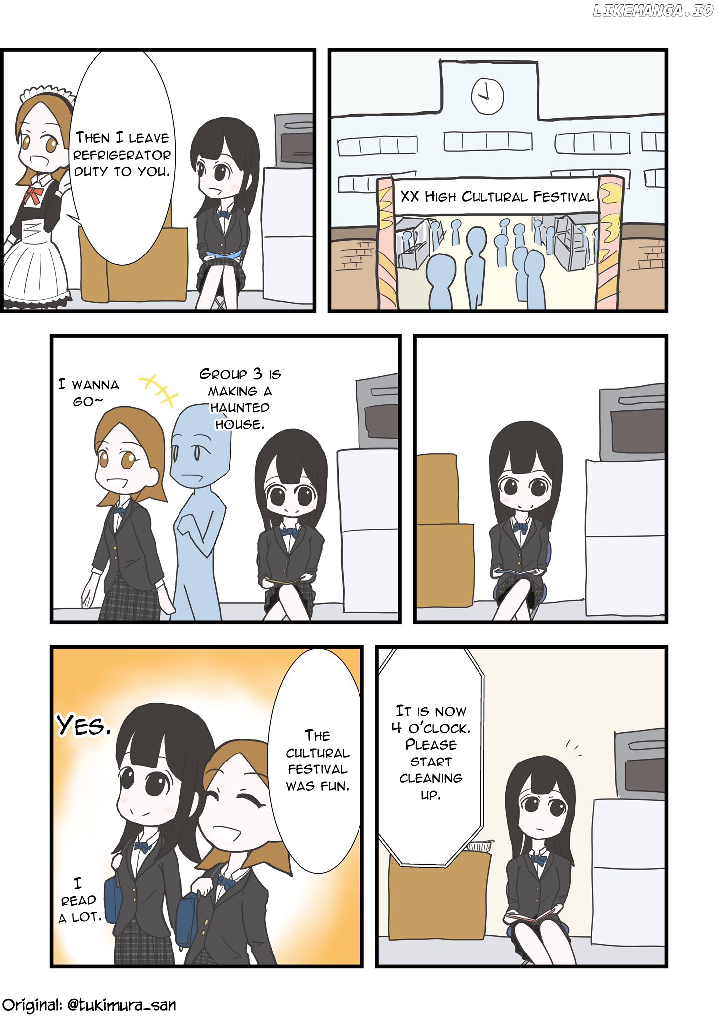Tsukimura-san wa Hitori ga Ii chapter 11 - page 1