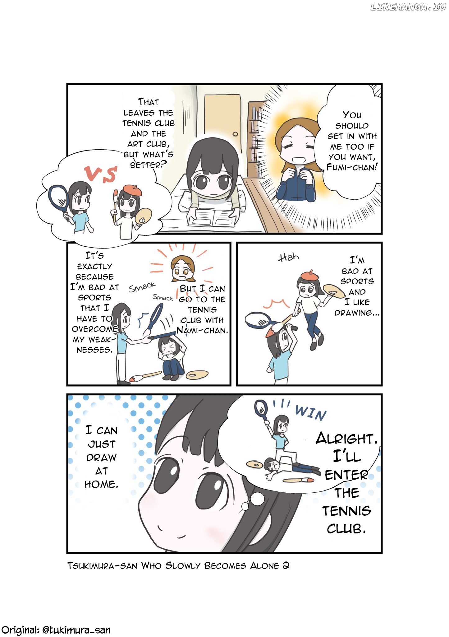 Tsukimura-san wa Hitori ga Ii chapter 20 - page 3