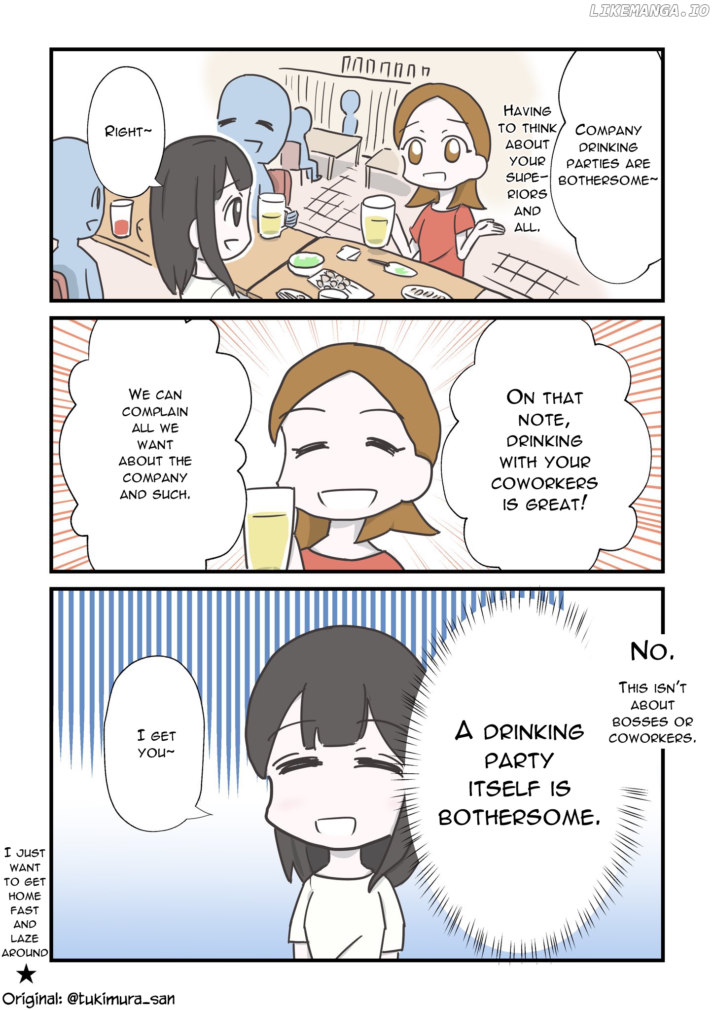 Tsukimura-san wa Hitori ga Ii chapter 21 - page 1