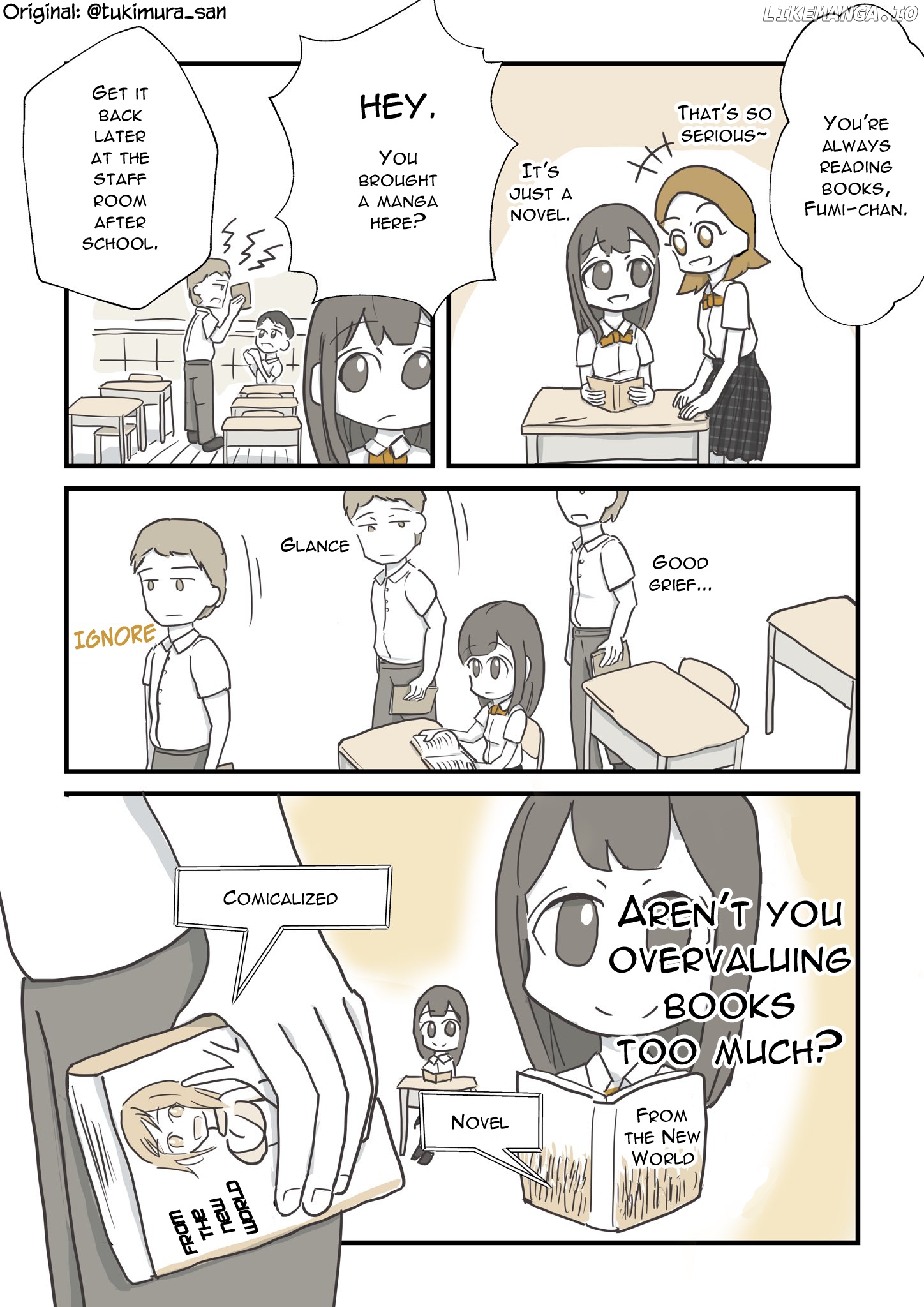 Tsukimura-san wa Hitori ga Ii chapter 25 - page 1