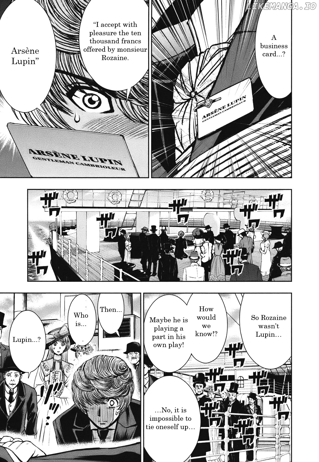 Adventurier: Shinyaku Arsene Lupin chapter 1 - page 31