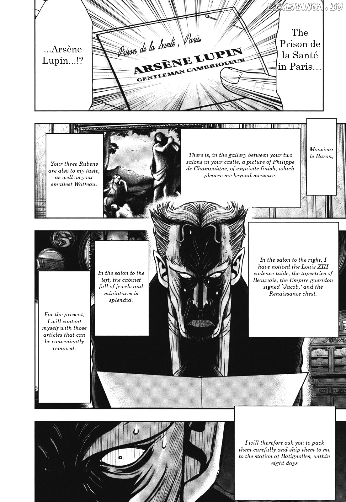 Adventurier: Shinyaku Arsene Lupin chapter 2 - page 10