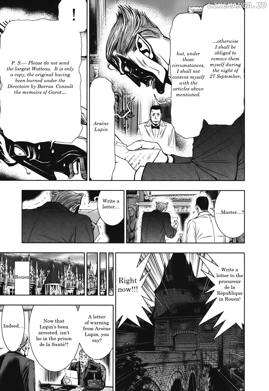 Adventurier: Shinyaku Arsene Lupin chapter 2 - page 11