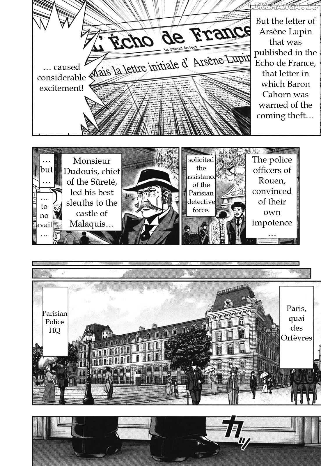 Adventurier: Shinyaku Arsene Lupin chapter 3 - page 10