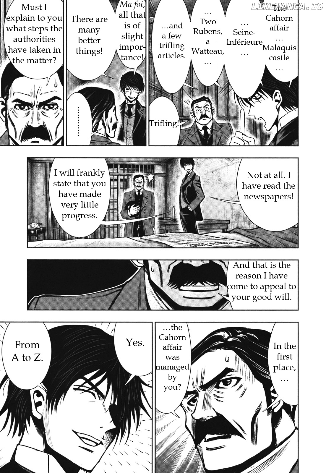 Adventurier: Shinyaku Arsene Lupin chapter 3 - page 15