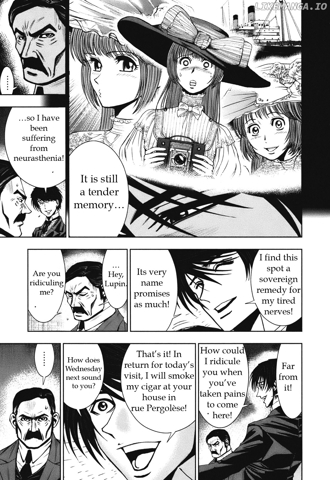 Adventurier: Shinyaku Arsene Lupin chapter 4 - page 5