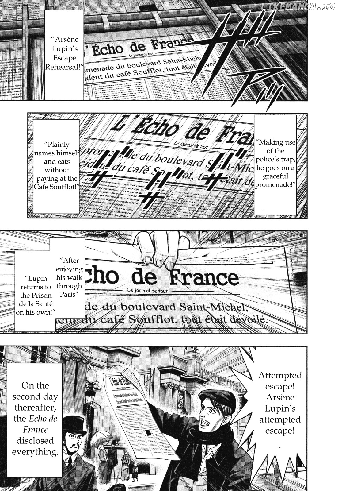 Adventurier: Shinyaku Arsene Lupin chapter 5 - page 1