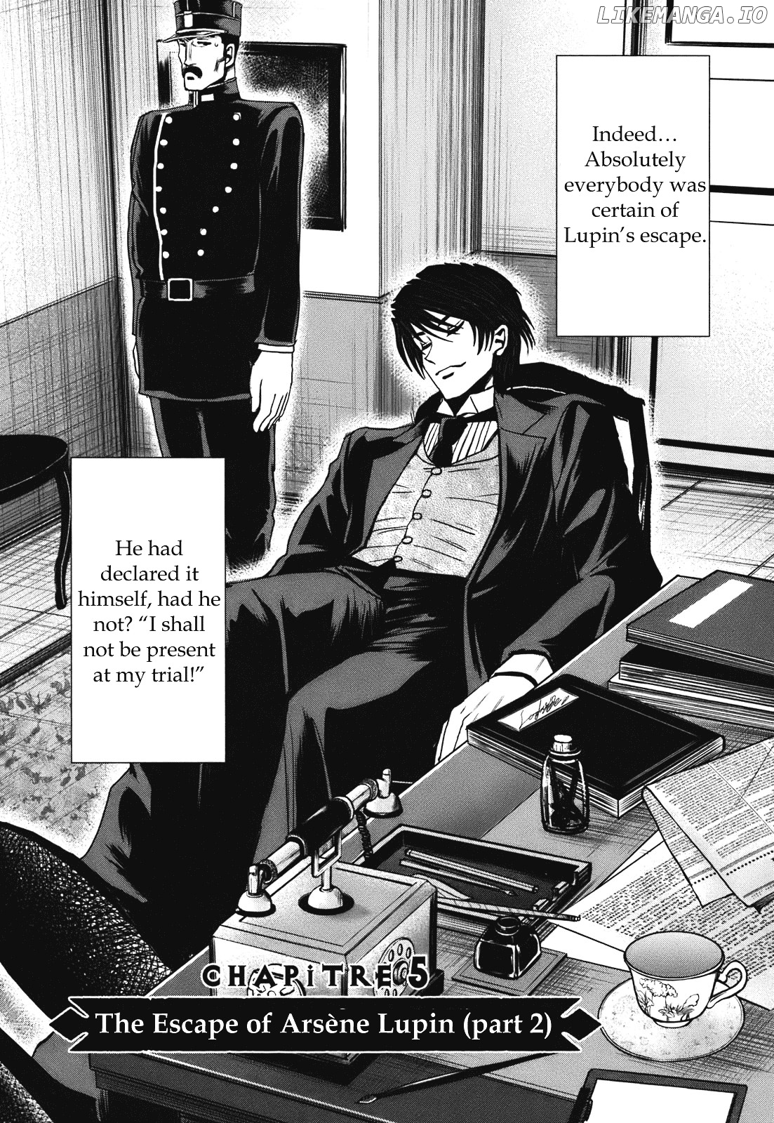 Adventurier: Shinyaku Arsene Lupin chapter 5 - page 3