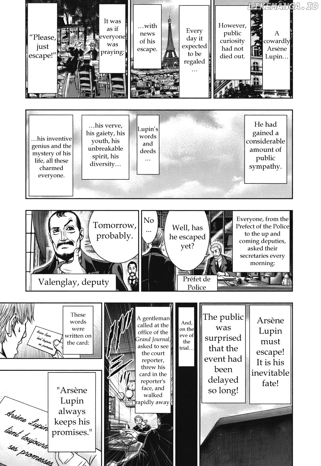 Adventurier: Shinyaku Arsene Lupin chapter 5 - page 9
