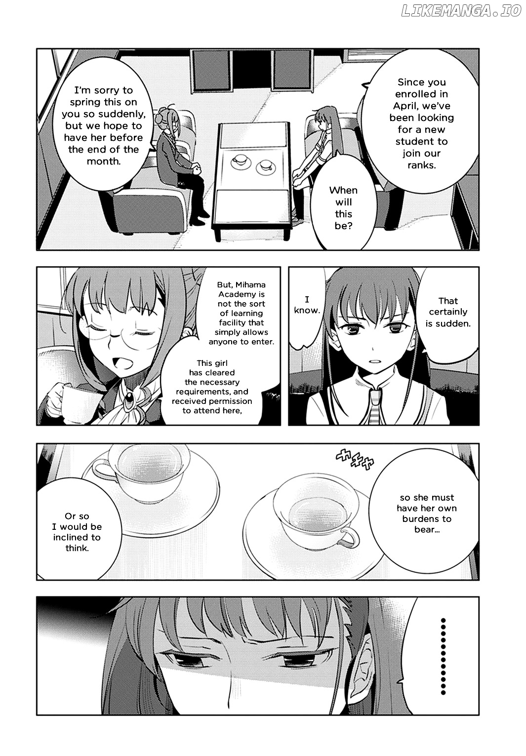 Grisaia no Kajitsu - L'oiseau bleu chapter 1 - page 14