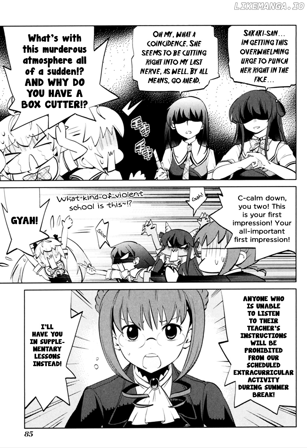 Grisaia no Kajitsu - L'oiseau bleu chapter 3 - page 12
