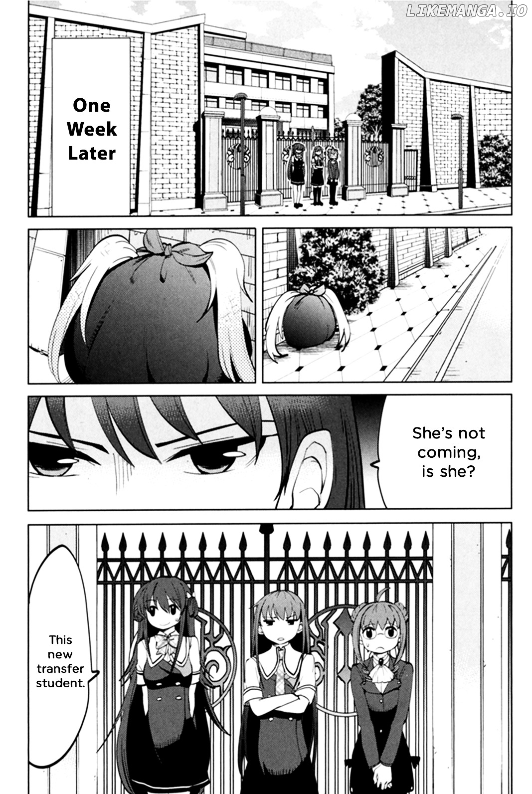 Grisaia no Kajitsu - L'oiseau bleu chapter 3 - page 3