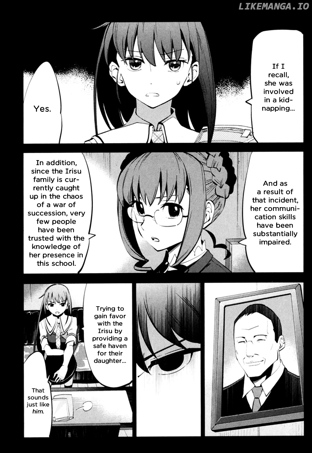 Grisaia no Kajitsu - L'oiseau bleu chapter 4 - page 11