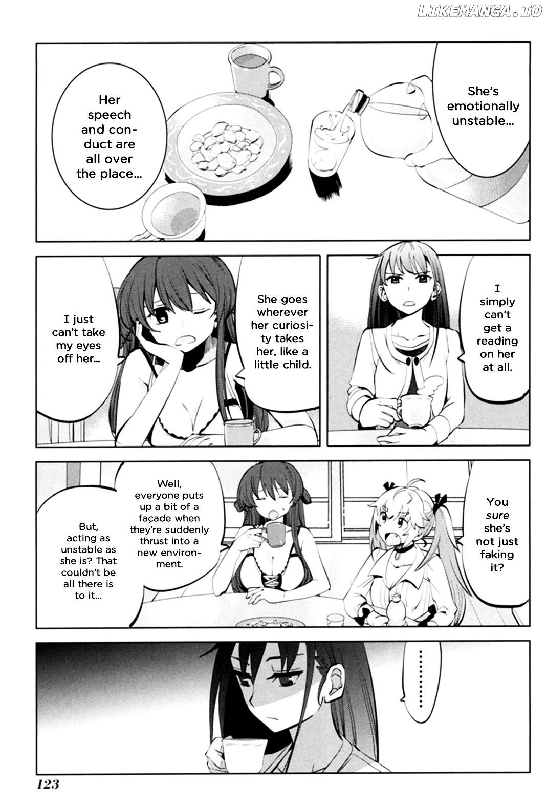 Grisaia no Kajitsu - L'oiseau bleu chapter 4 - page 17