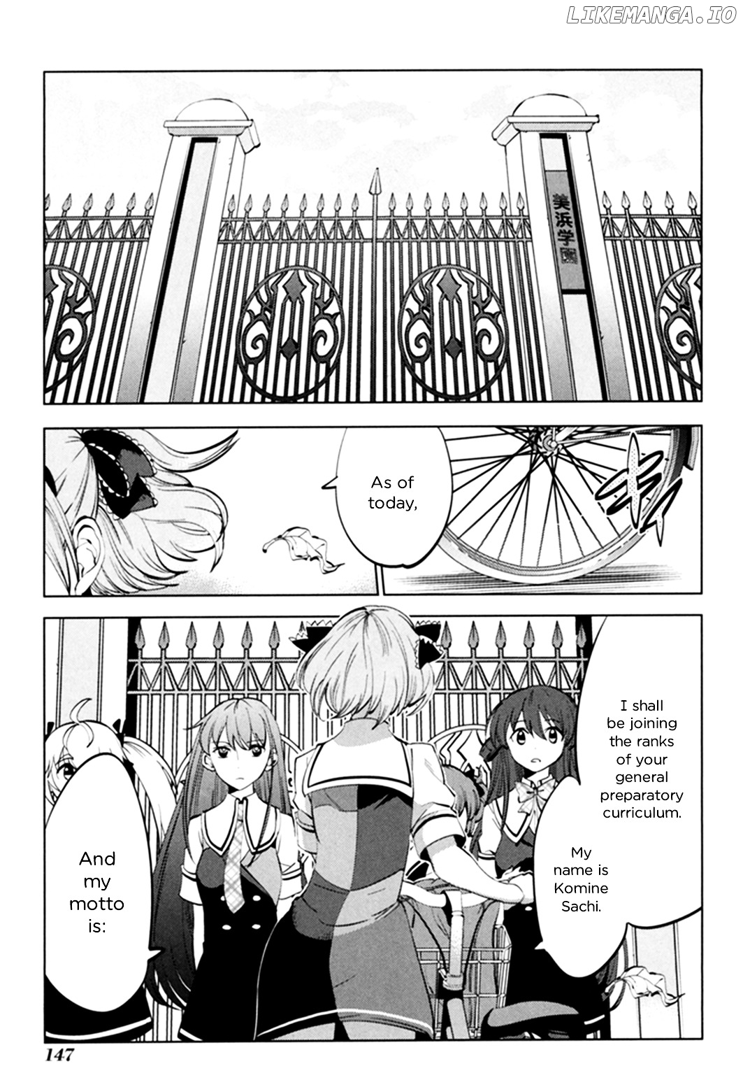 Grisaia no Kajitsu - L'oiseau bleu chapter 5 - page 1