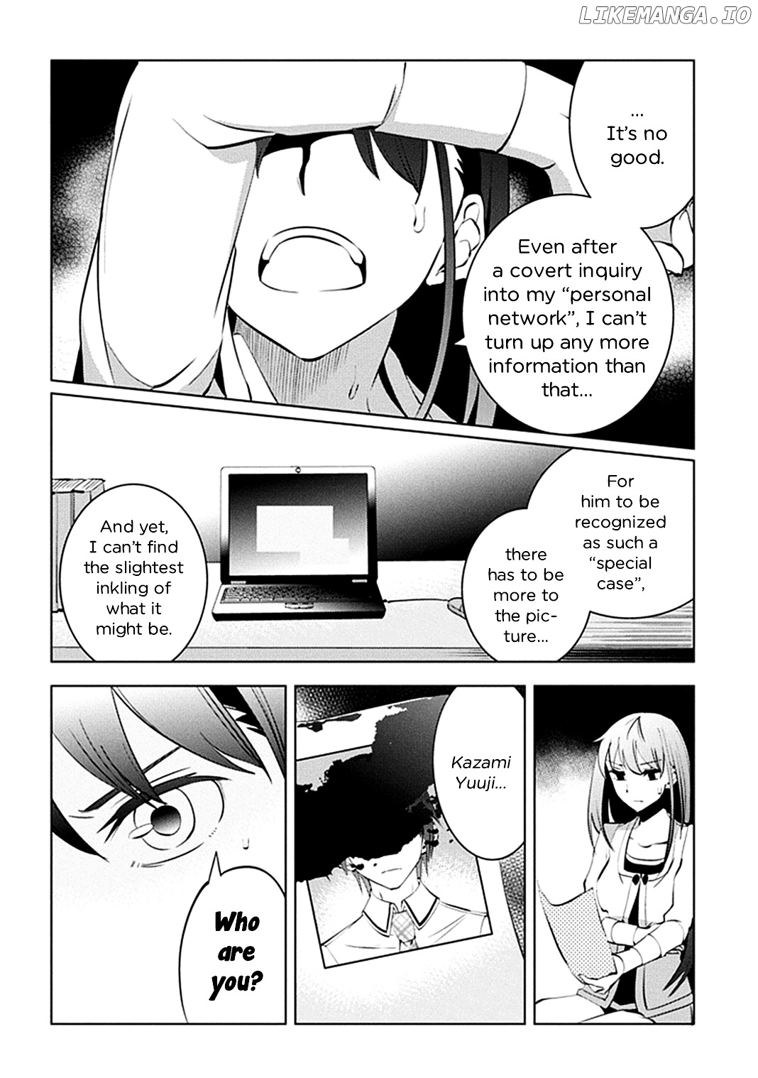 Grisaia no Kajitsu - L'oiseau bleu chapter 7 - page 12