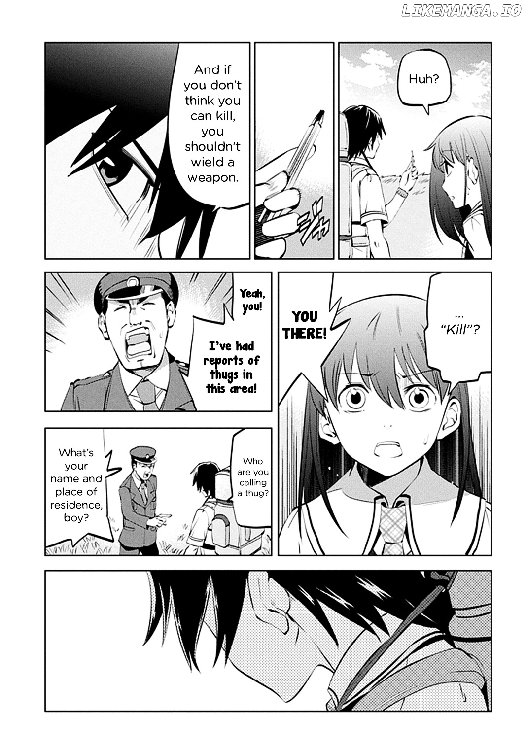 Grisaia no Kajitsu - L'oiseau bleu chapter 7 - page 25