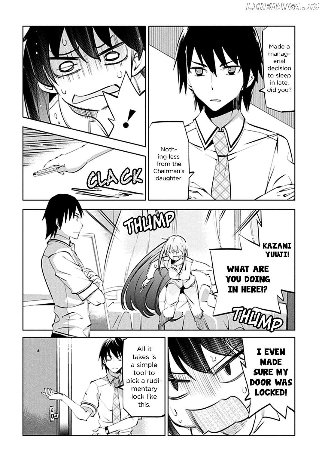 Grisaia no Kajitsu - L'oiseau bleu chapter 9 - page 2