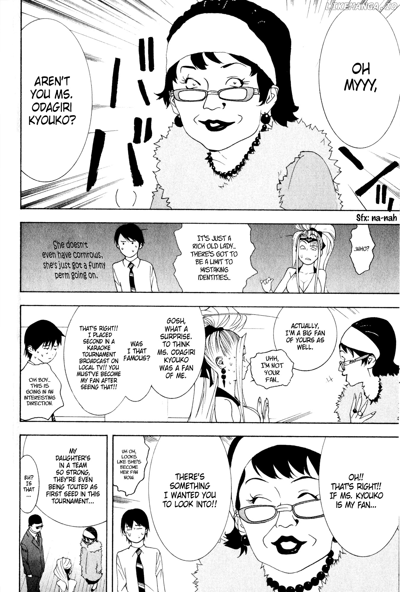 Psychic Odagiri Kyouko's Lies chapter 8 - page 4