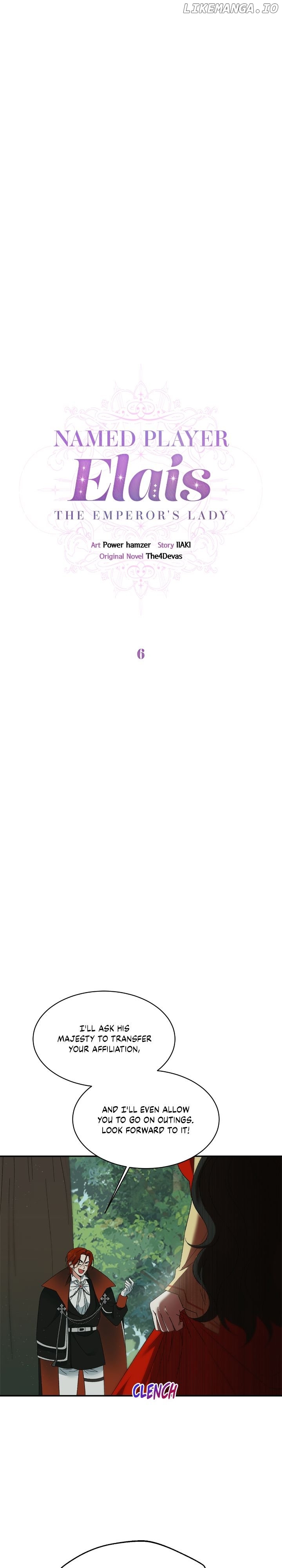 Named Player Elais: The Emperor's Lady Chapter 6 - page 6