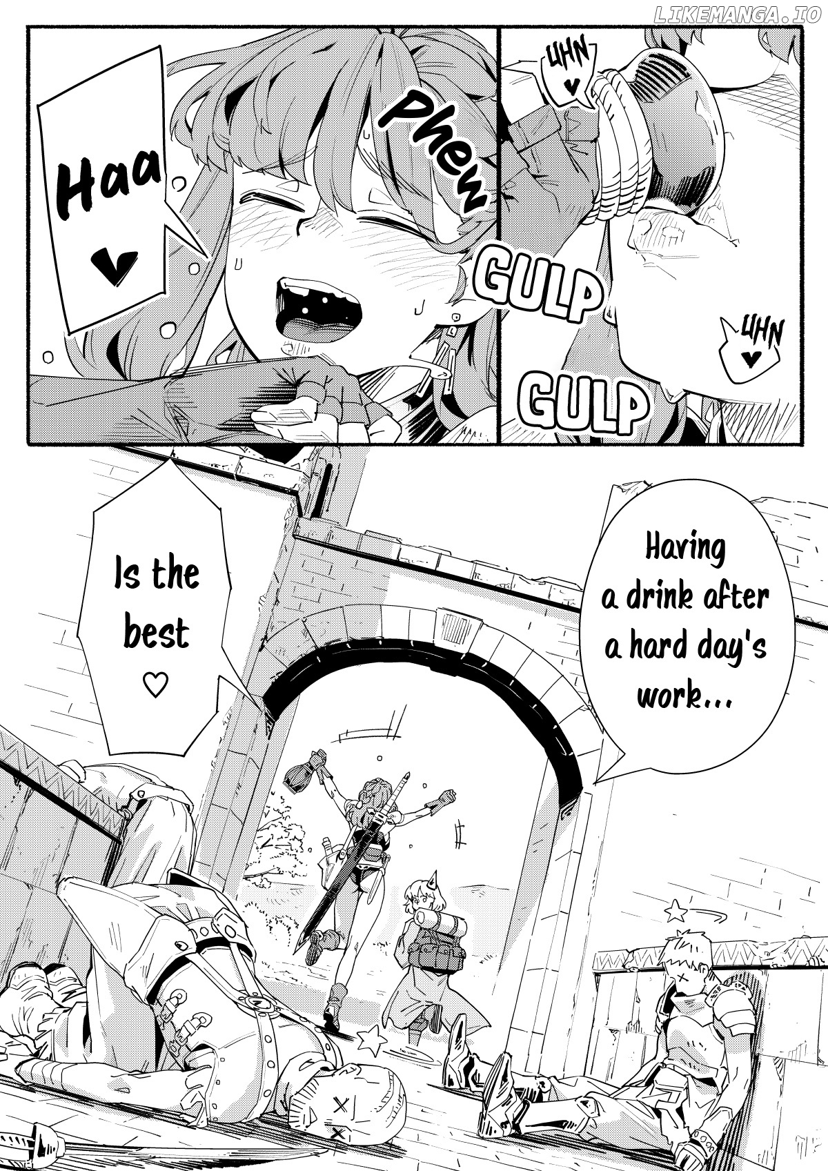 Drunk Lady Warrior Belle chapter 6 - page 2