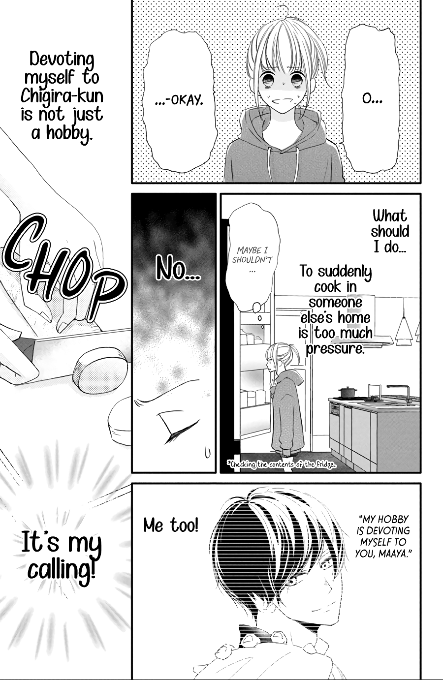 Na No Ni, Chigira-Kun Ga Amasugiru chapter 14 - page 9