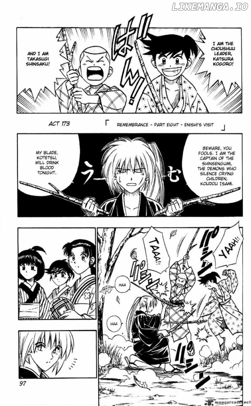 Rurouni Kenshin chapter 173 - page 1