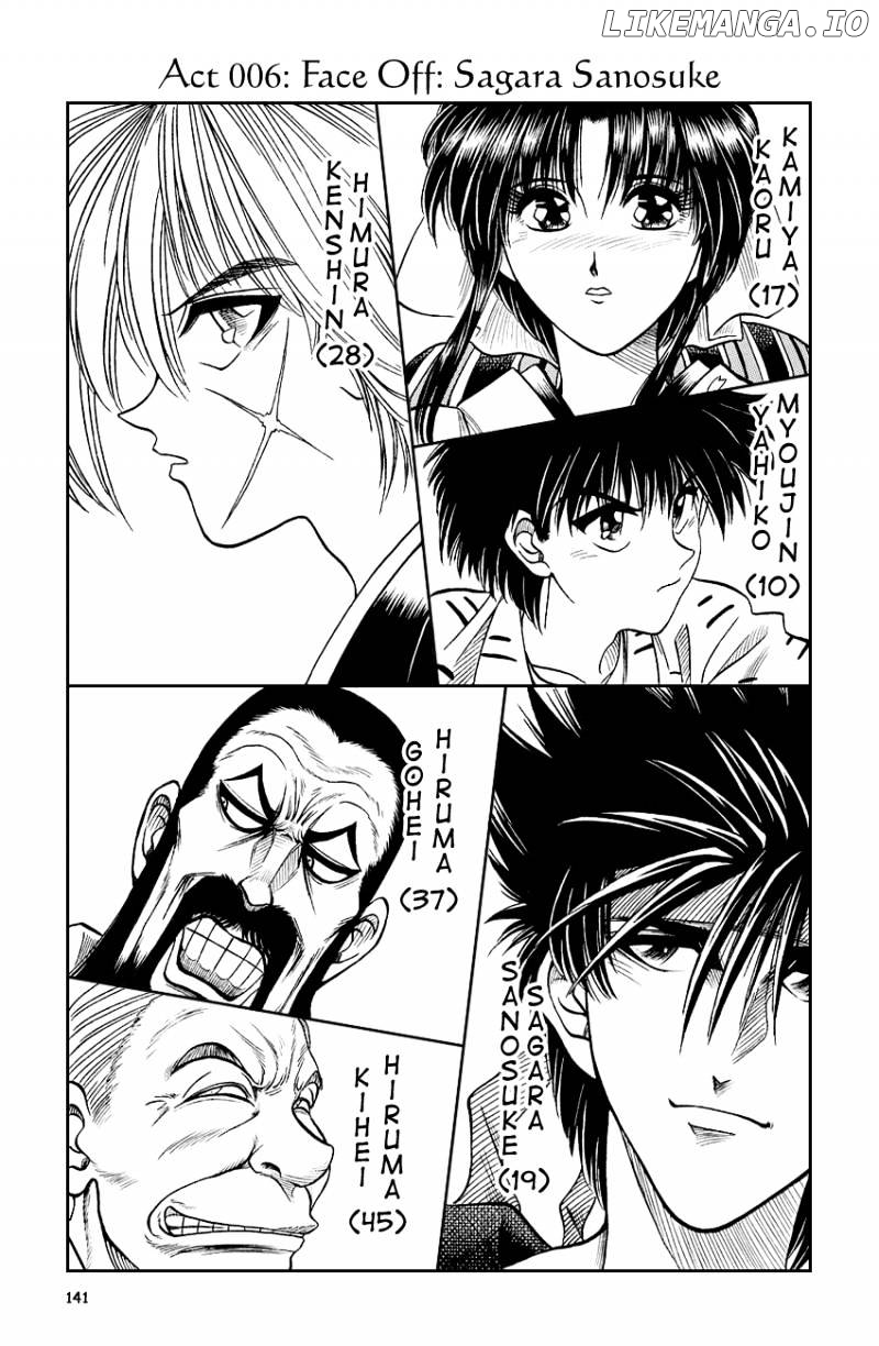Rurouni Kenshin chapter 6 - page 1