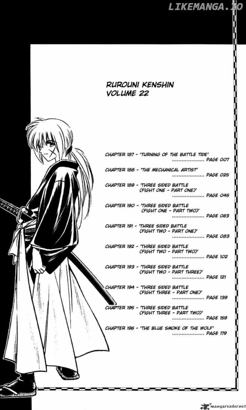 Rurouni Kenshin chapter 187 - page 4