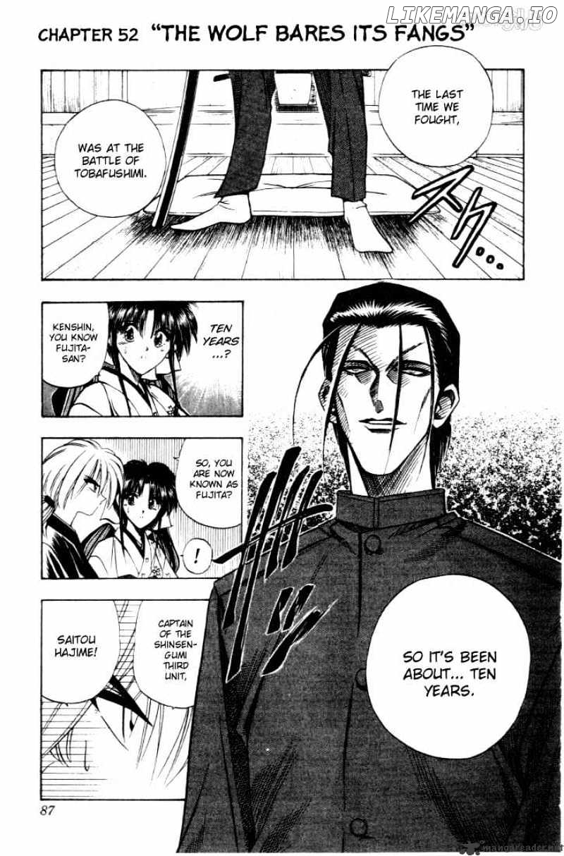 Rurouni Kenshin chapter 52 - page 1