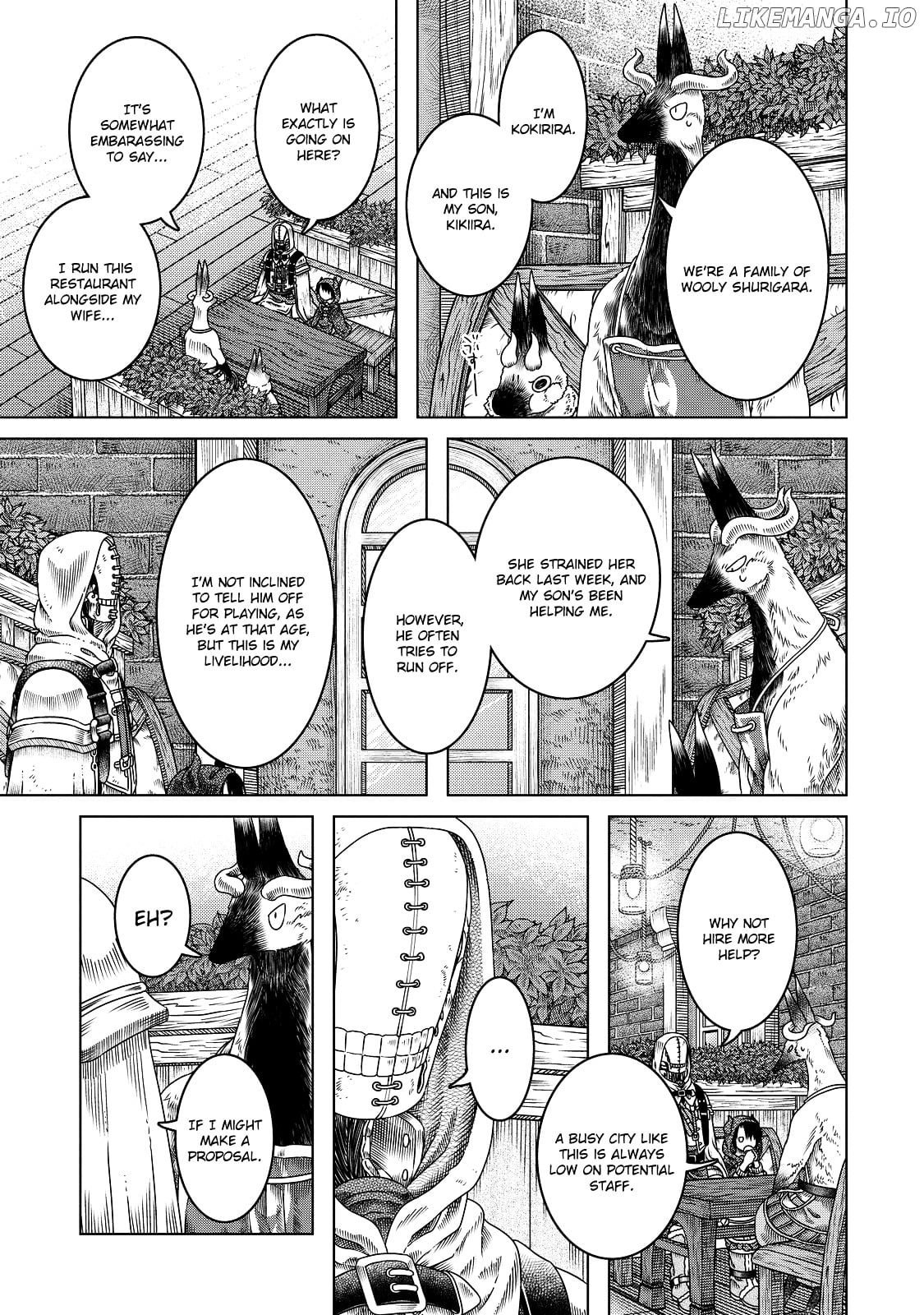 Somali To Mori No Kami-Sama chapter 12 - page 10