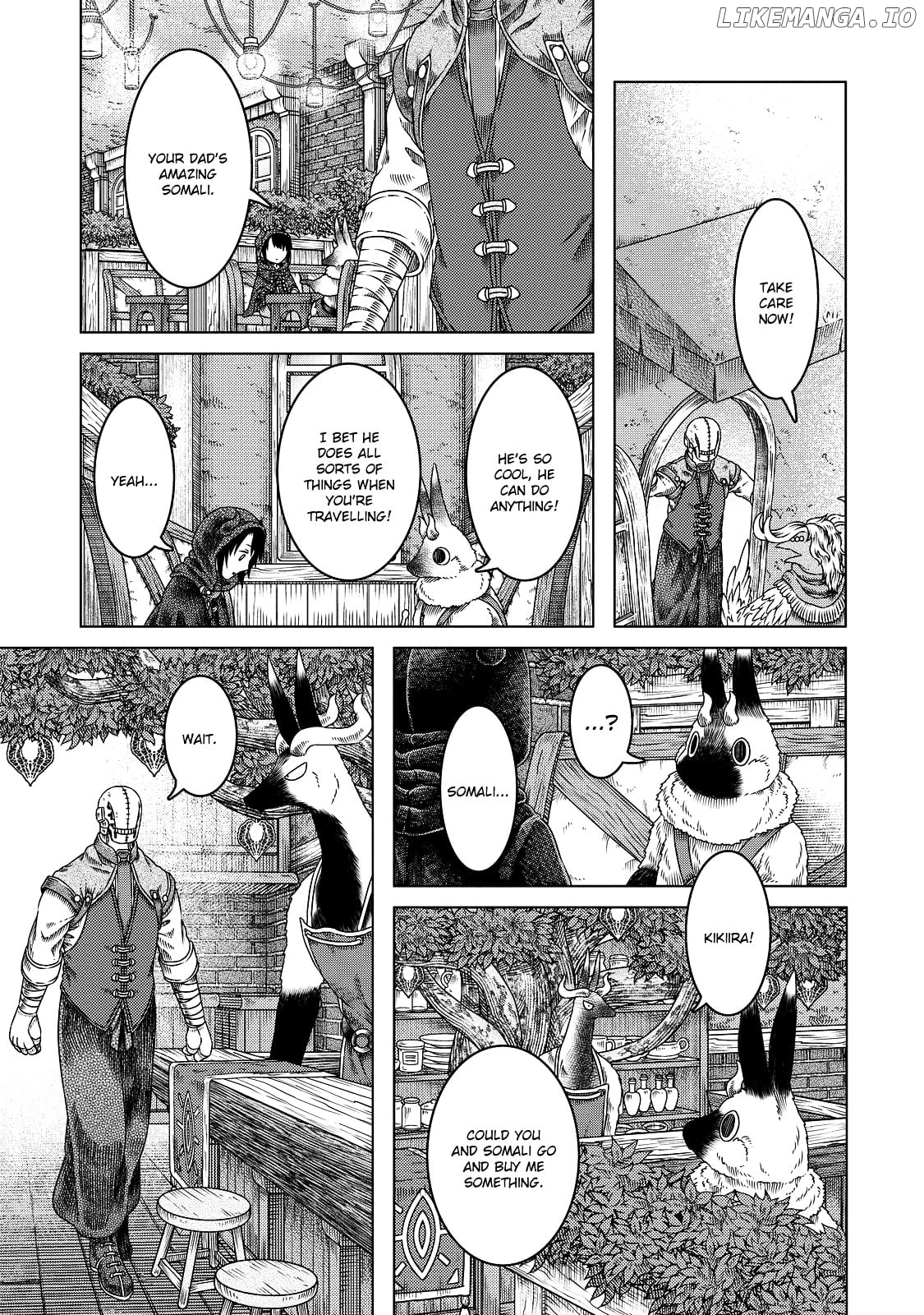 Somali To Mori No Kami-Sama chapter 12 - page 20
