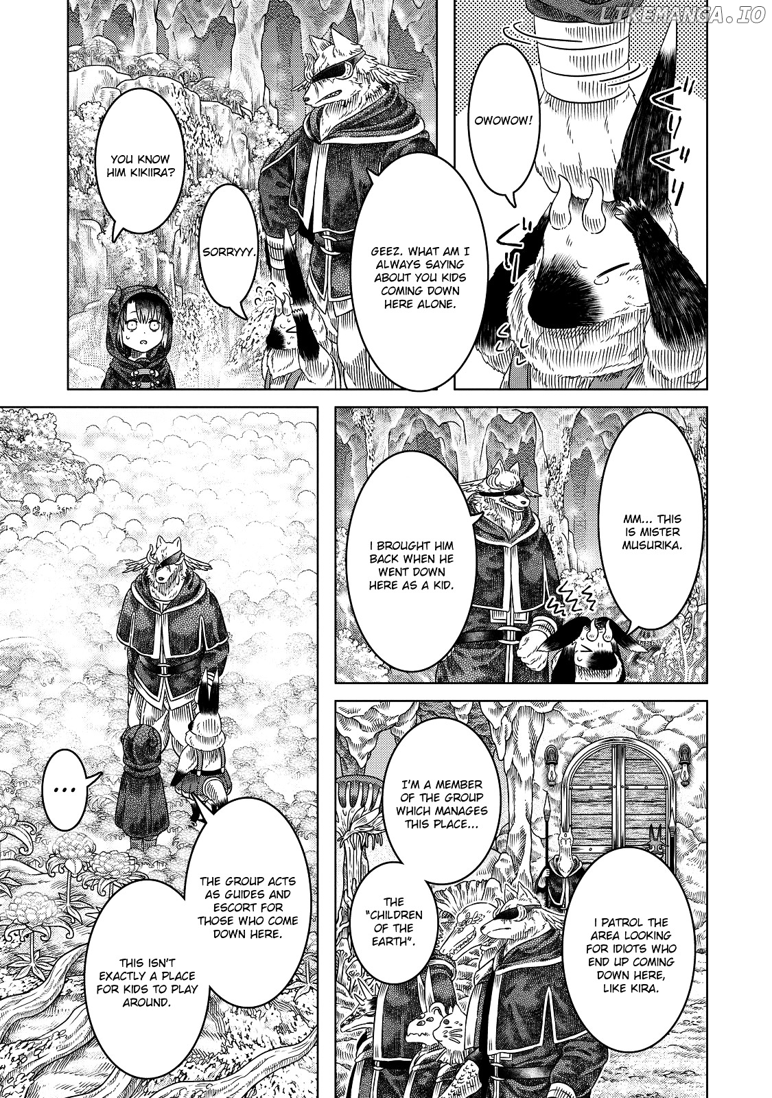 Somali To Mori No Kami-Sama chapter 14 - page 3