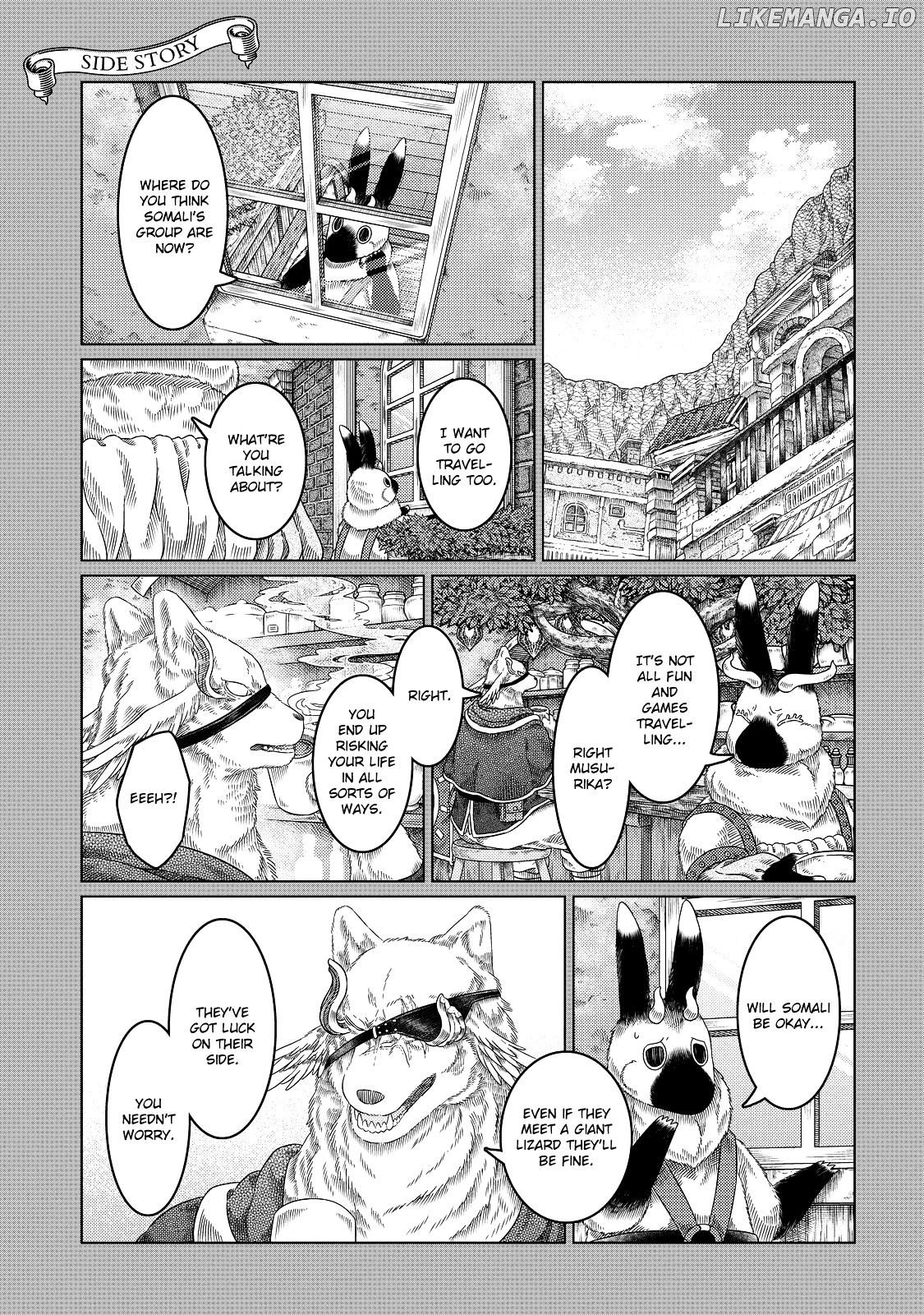 Somali To Mori No Kami-Sama chapter 18 - page 25