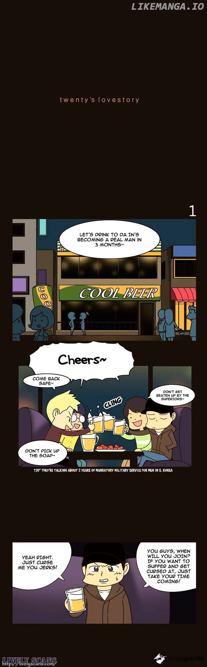 Twenty’s Lovestory chapter 1 - page 2