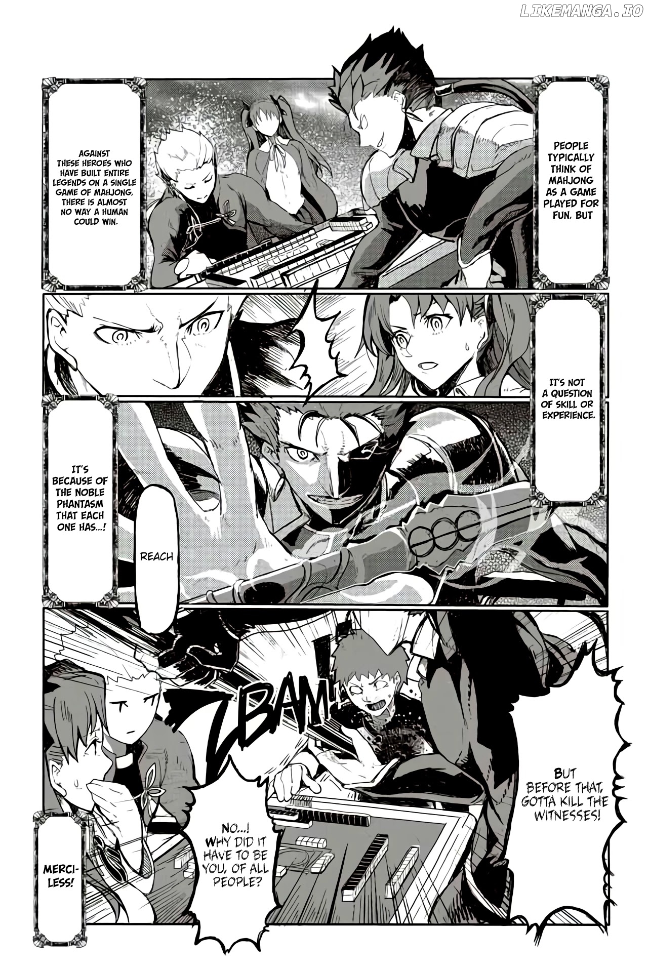 Fate/Mahjong Night - Seihai Sensou chapter 10 - page 1