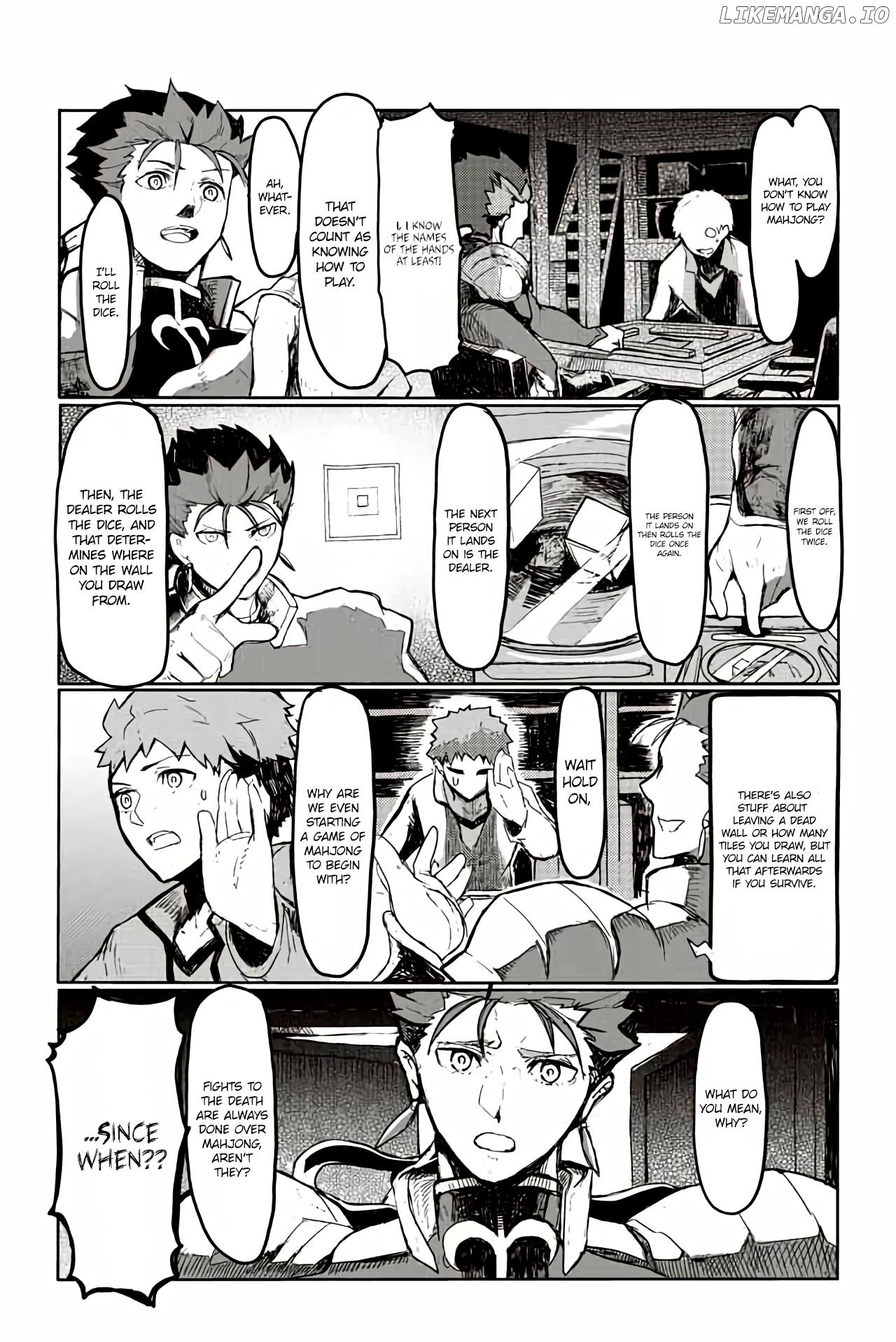 Fate/Mahjong Night - Seihai Sensou chapter 14 - page 2