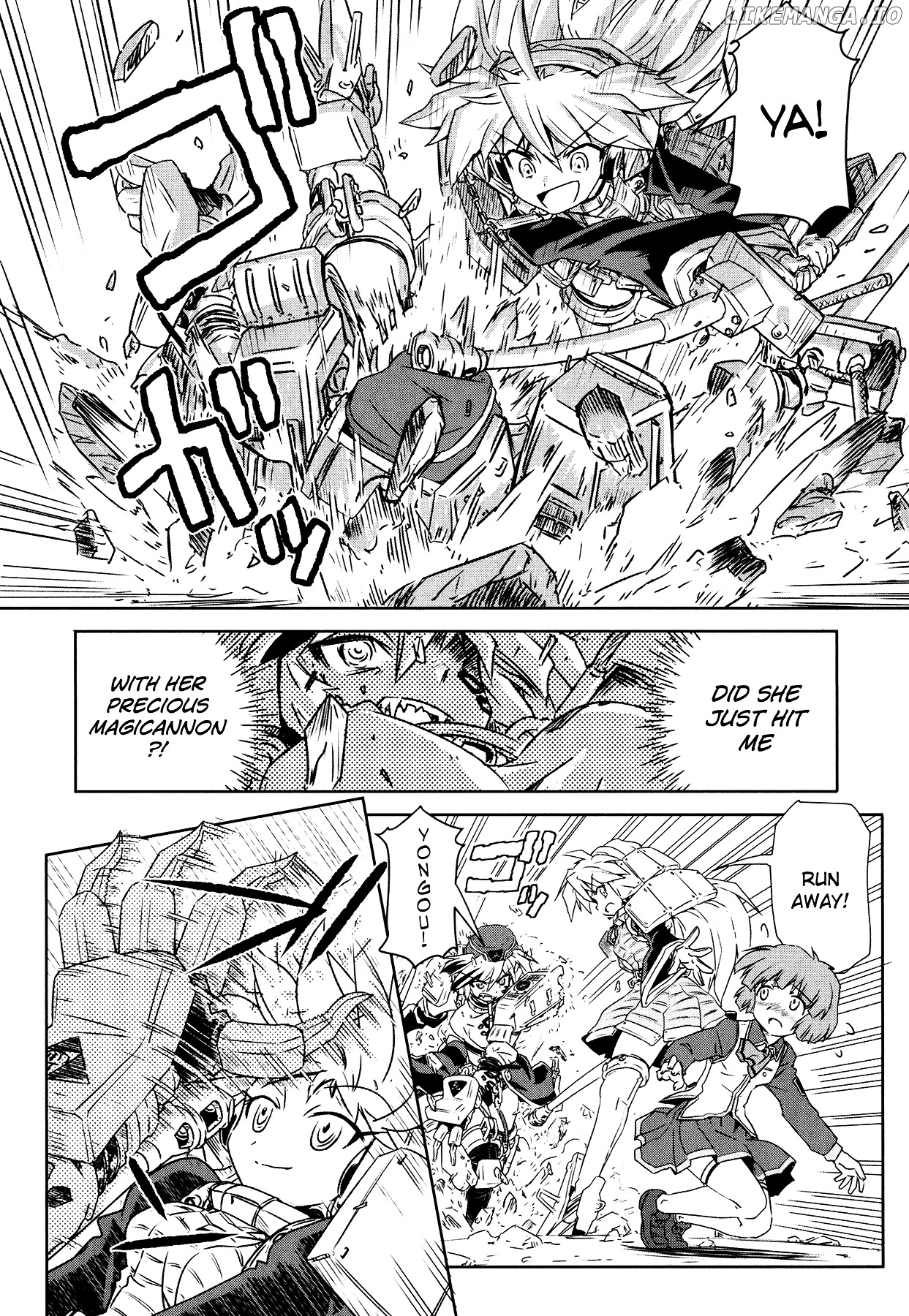 Mahou Shoujo Yongou-Chan chapter 1 - page 27