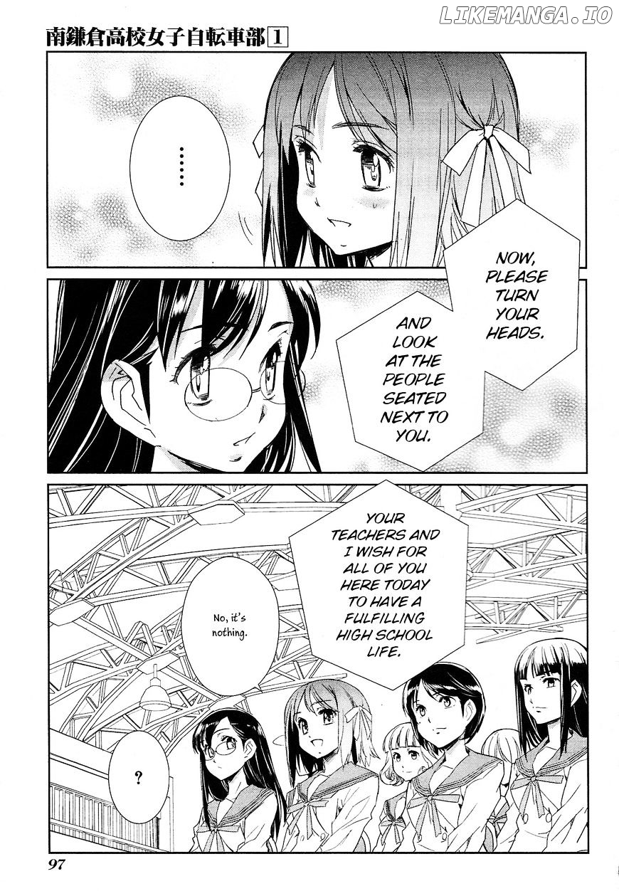Minami Kamakura Koukou Joshi Jitenshabu chapter 3 - page 12