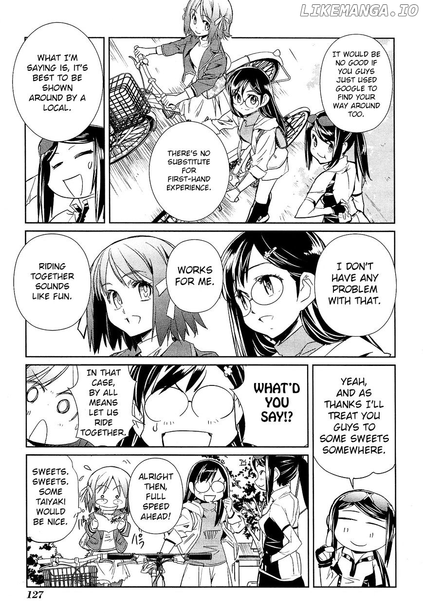 Minami Kamakura Koukou Joshi Jitenshabu chapter 4 - page 15