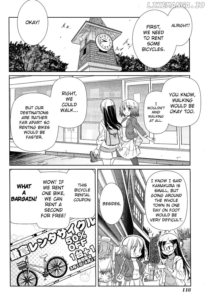 Minami Kamakura Koukou Joshi Jitenshabu chapter 4 - page 6